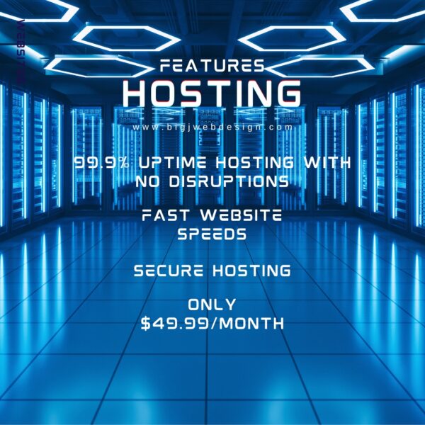 Hosting - Big J Web Design